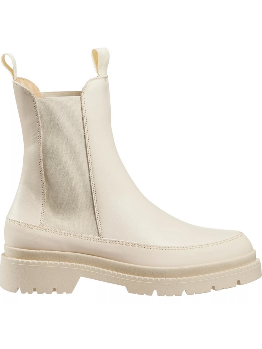 CALIA by Carrie Underwood Cream Chelsea Lug Ankle Boot 7